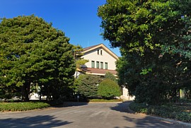 桃華楽堂の入り口